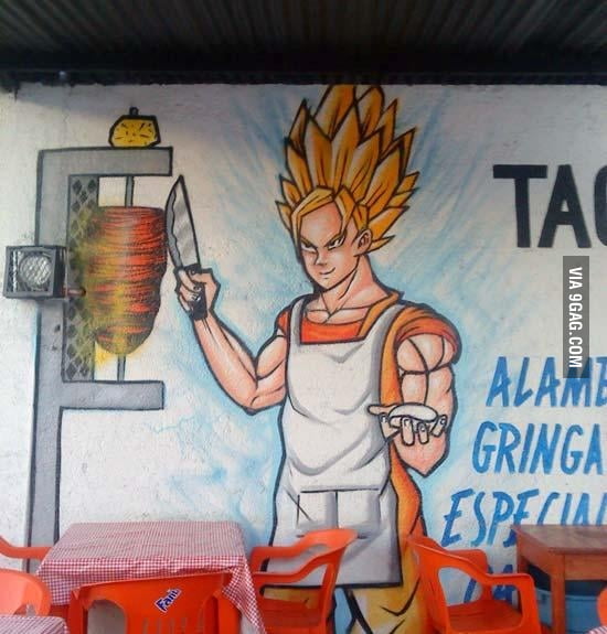 Just goku making Tacos 9GAG
