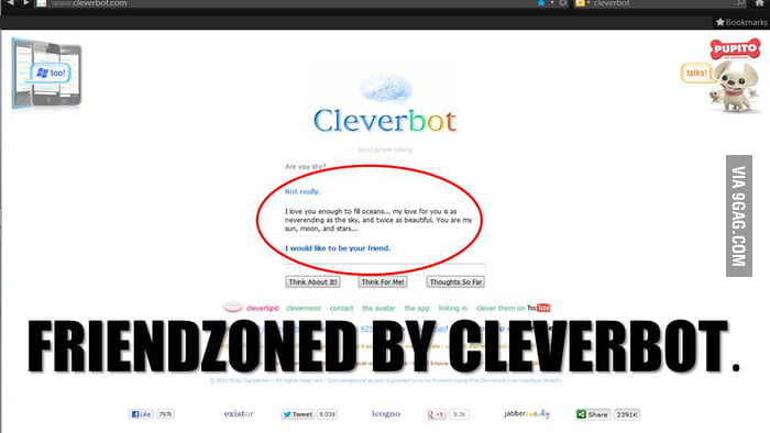Forever A Cleverbot - 9GAG