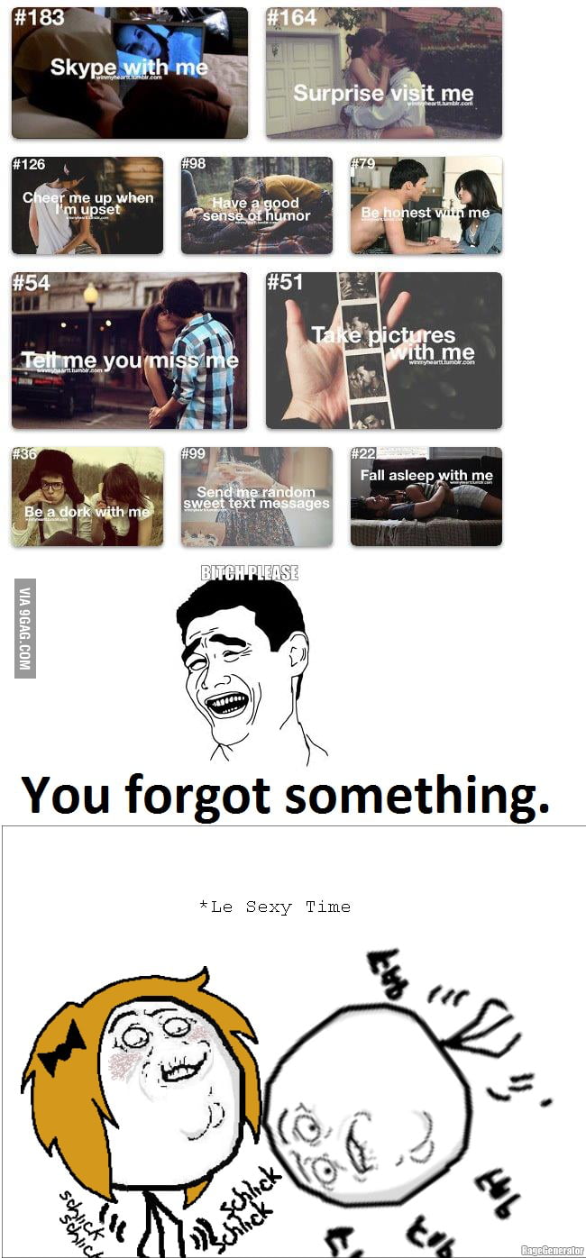 You Forgot Something 9gag