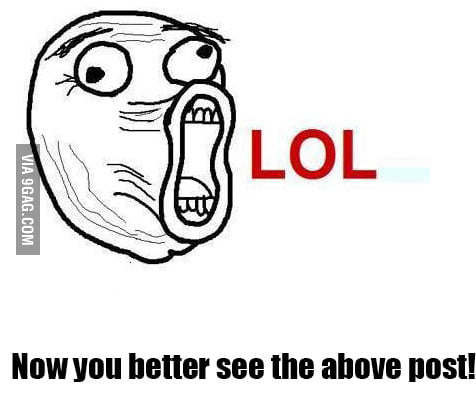 Check the above post after seeing the image! - 9GAG