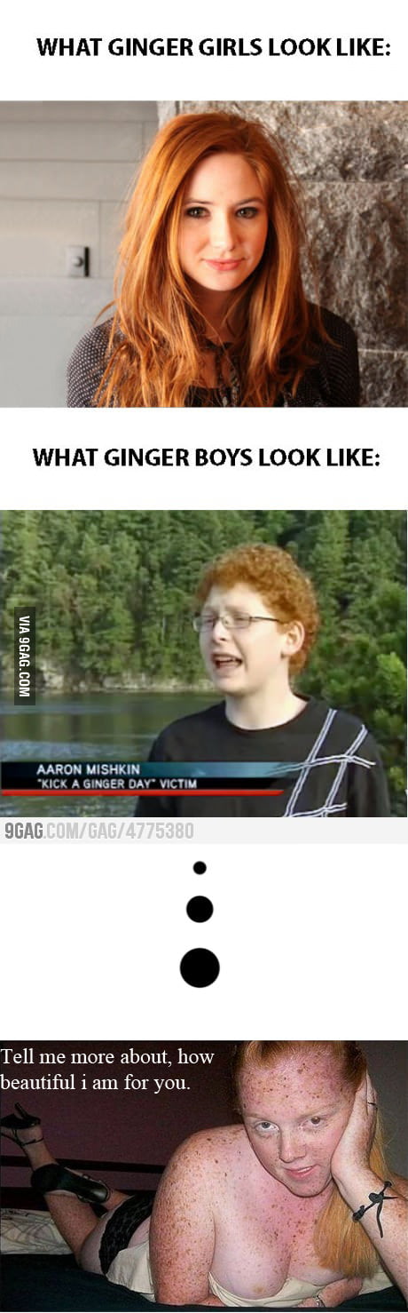 Real Ginger Girl vs Ginger Boy - 9GAG