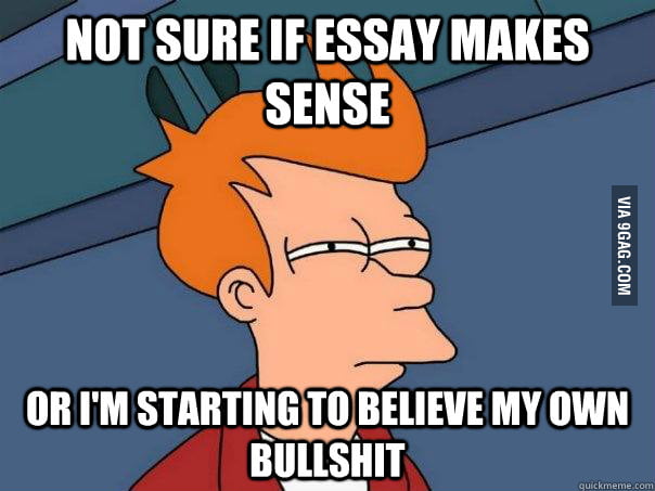 funny ways to end an essay