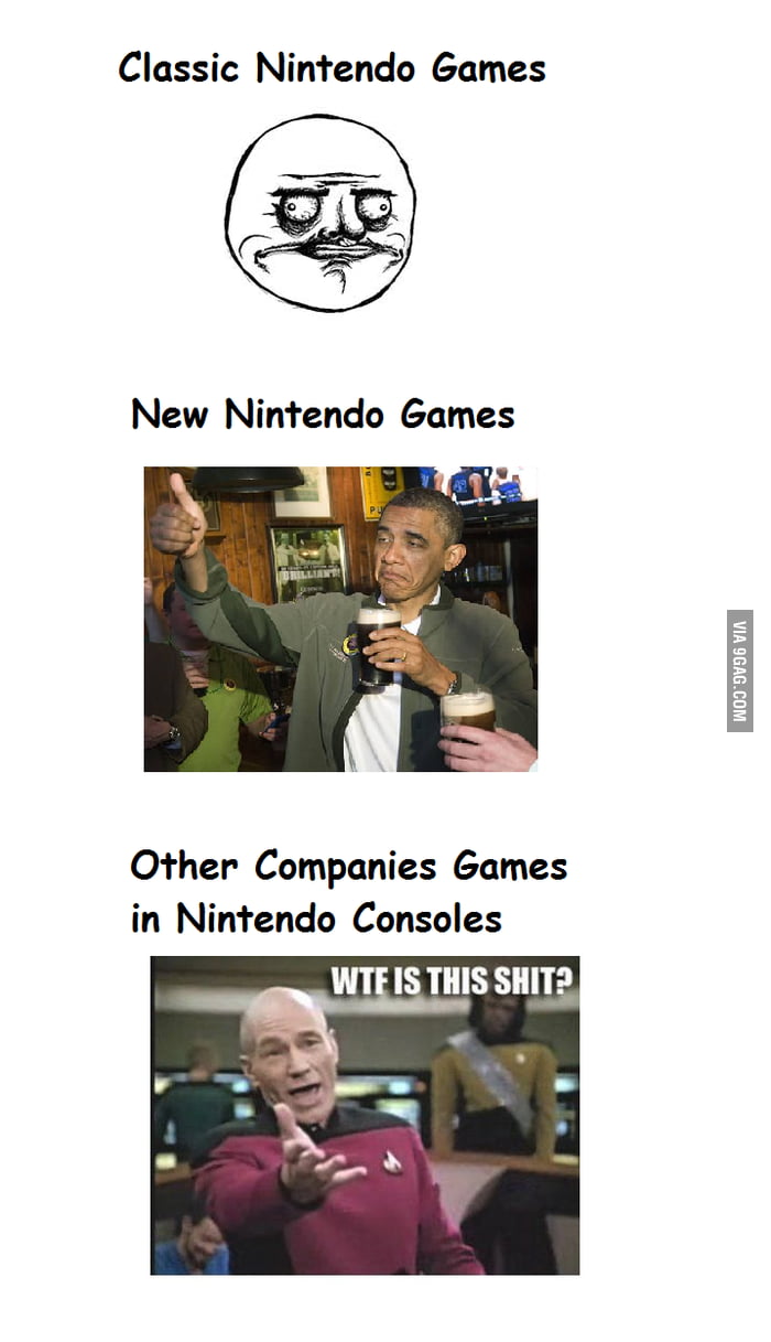 Nintendo Users Will Know... - 9GAG