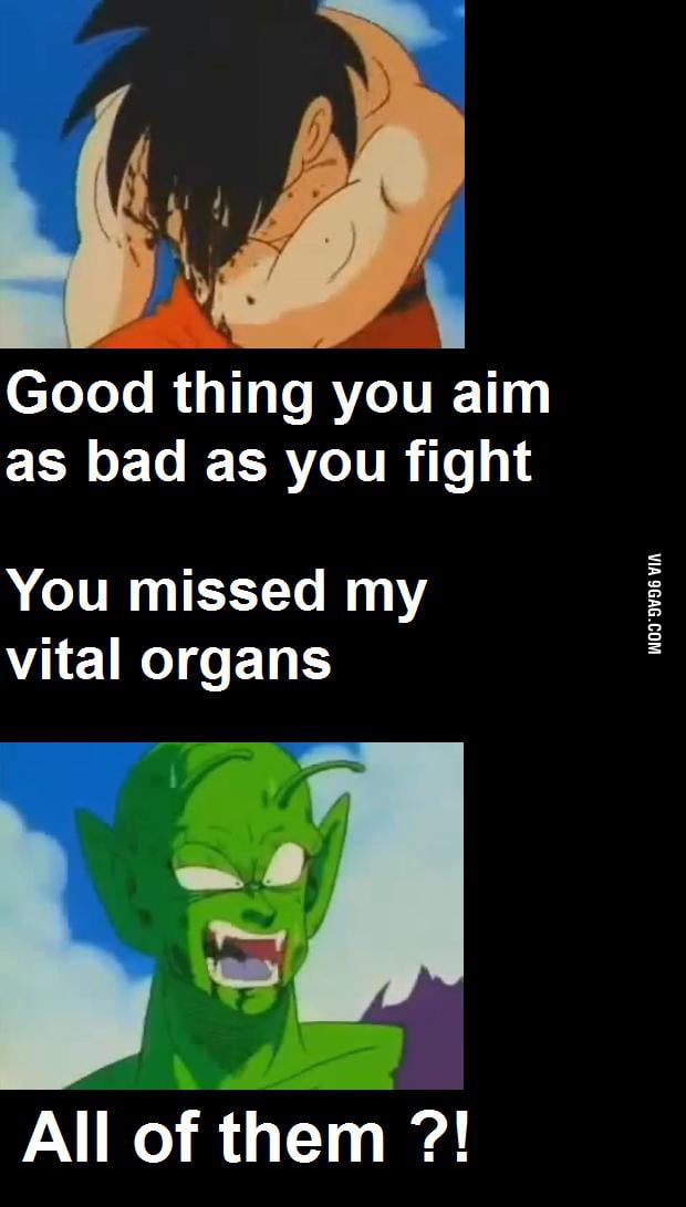 Piccolo being smart again 9GAG