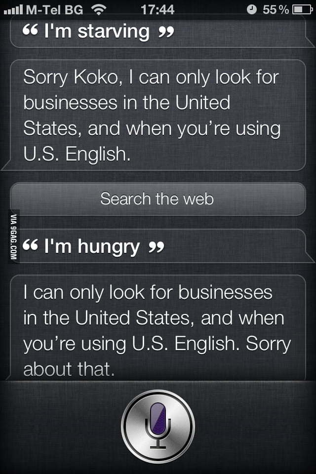 Thank you Siri... 9GAG