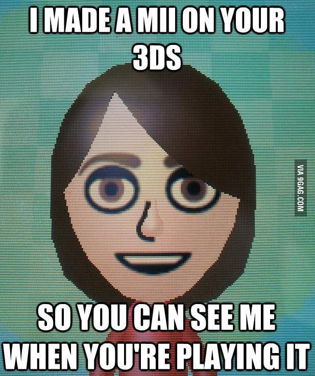 Overly Attached Girlfriend On 3ds 9gag