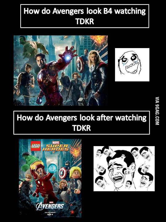 Avengers Before And After Bat 9gag Avengers Before And After Bat