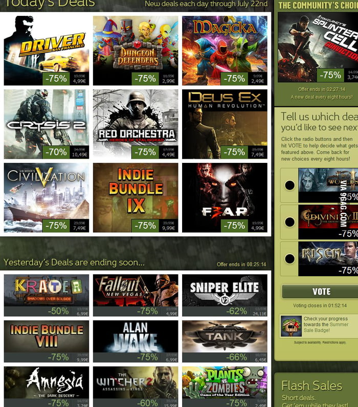 Steam Ppl Just Steam (for the ppl that don't know Steam) - 9GAG