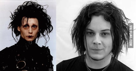 Edward Scissorhands And Jack White Brothers 9gag