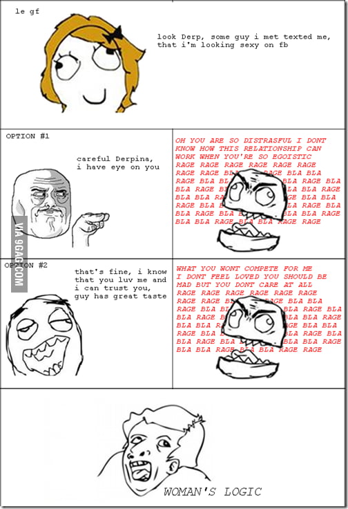 WoMan LoGic! - 9GAG