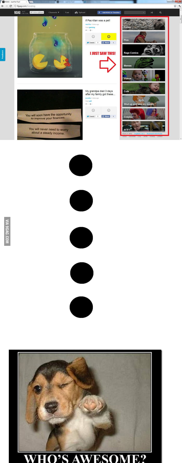 To whoever had this idea - 9GAG