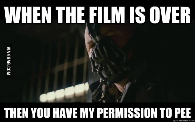 I watched the Dark Knight Rises last night...