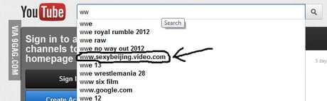 Www Google Comxxx Search - Even on YouTube, a porn-free site, this comes up... - 9GAG