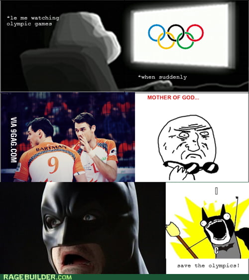 Olympic batman 9GAG