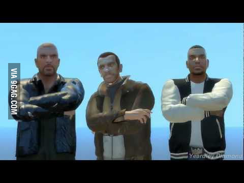 Gta 4 Rick Roll - 9GAG