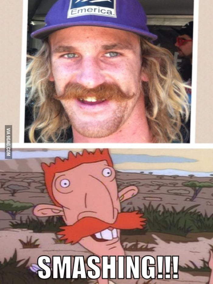 Met The Real Life Nigel Thornberry At Splendour In The Grass - 9GAG