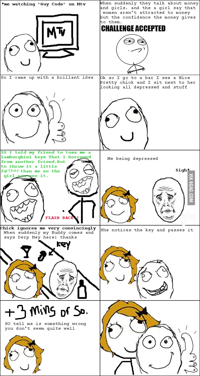 Guy code Deluded - 9GAG
