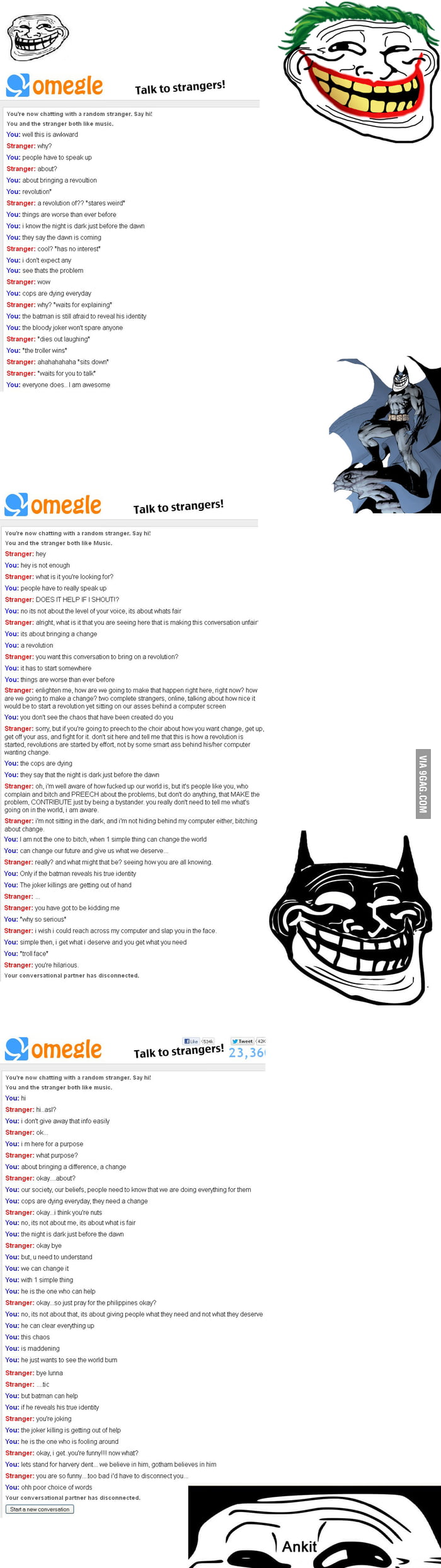 Epic Dark Knight Troll - 9GAG