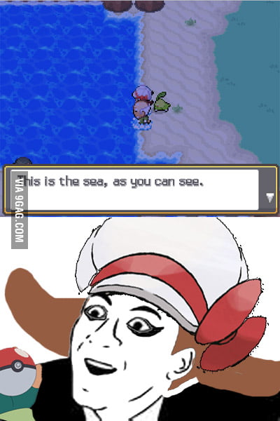 This is the sea as you can see - 9GAG