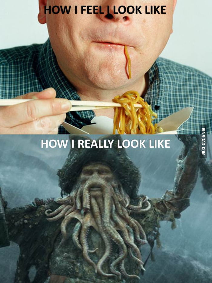 Everytime I eat noodles or spaghetti 9GAG