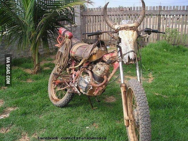 F*ck Ghost Rider, I prefer death goat rider - 9GAG