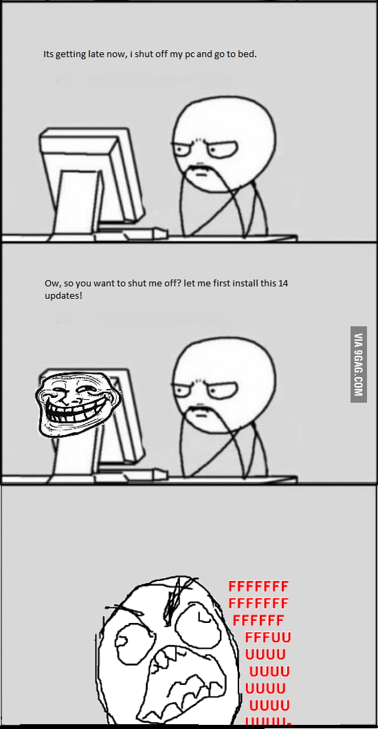 Troll Rage Computer Troll pc is trolling - 9GAG
