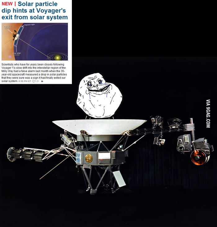 Voyager 1 Has Left the Solar System - 9GAG