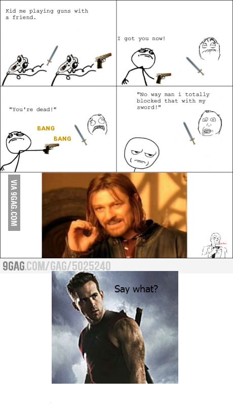 Blocking Bullets..part 2 - 9GAG