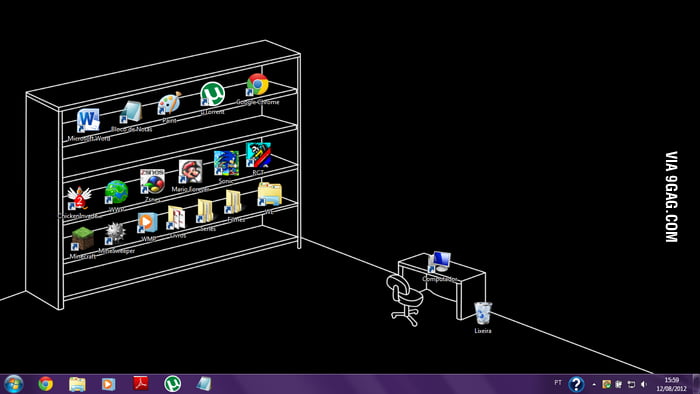 Do you like my desktop? - 9GAG