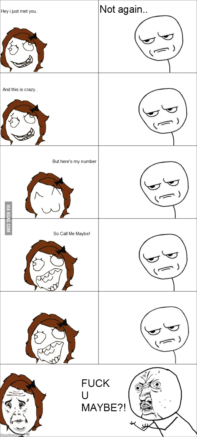 I HATE THOSE GIRLS WHO POST THIS SONG EVERYDAY!!1 - 9GAG