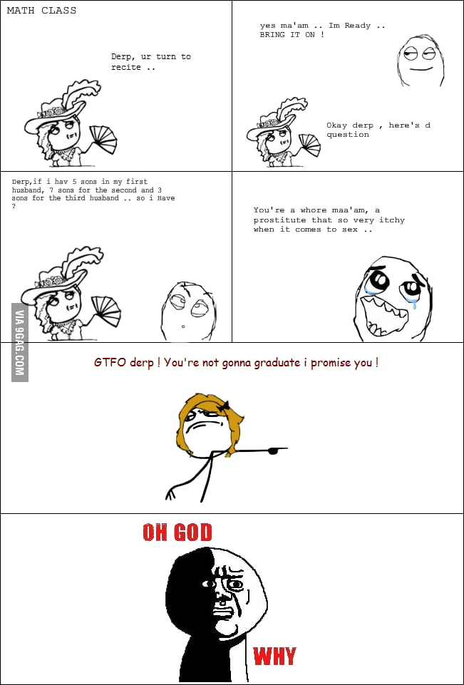 In math class - 9GAG