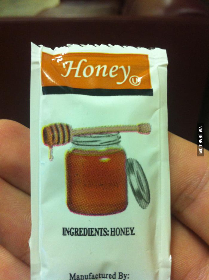 Honey. Ingredients: Honey.