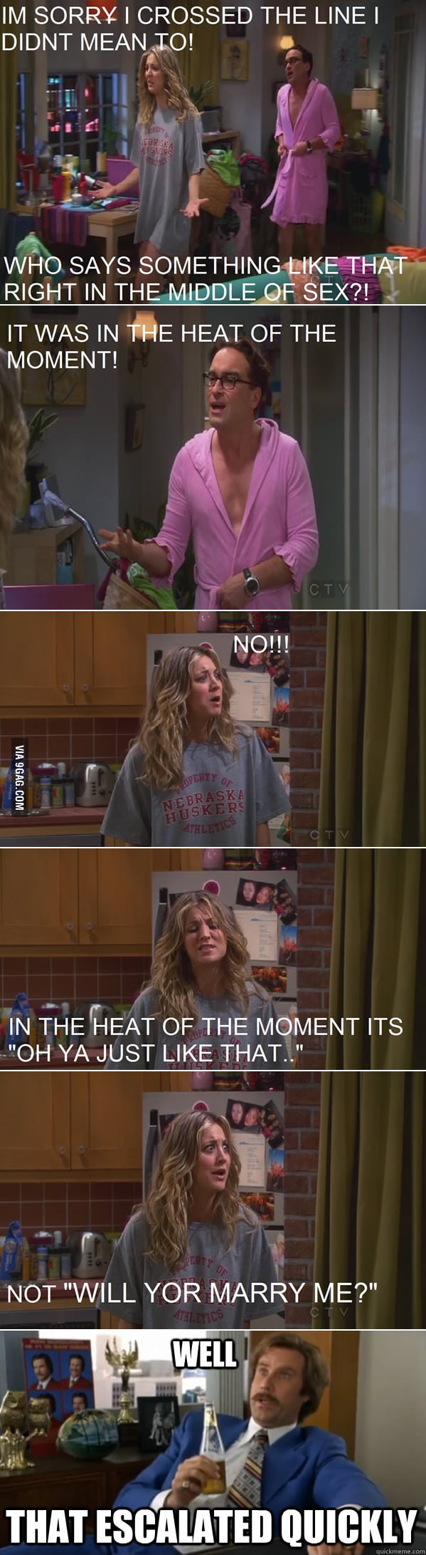 Leonard Being Leonard - 9GAG