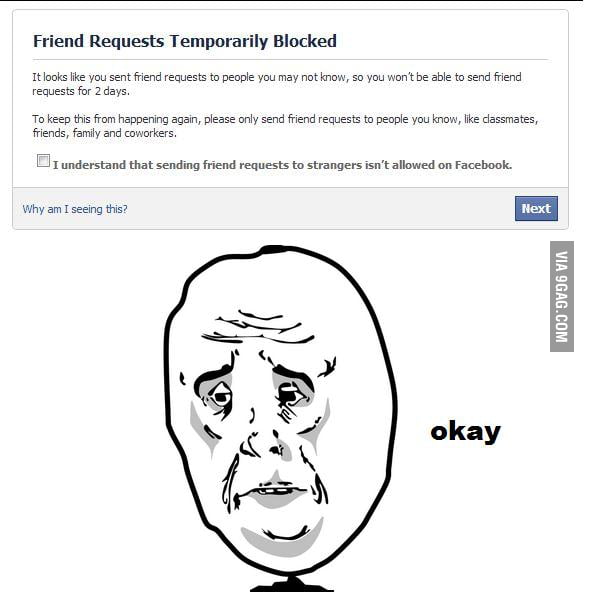 Forever Alone Facebook - 9GAG