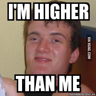 He Is High - 9GAG