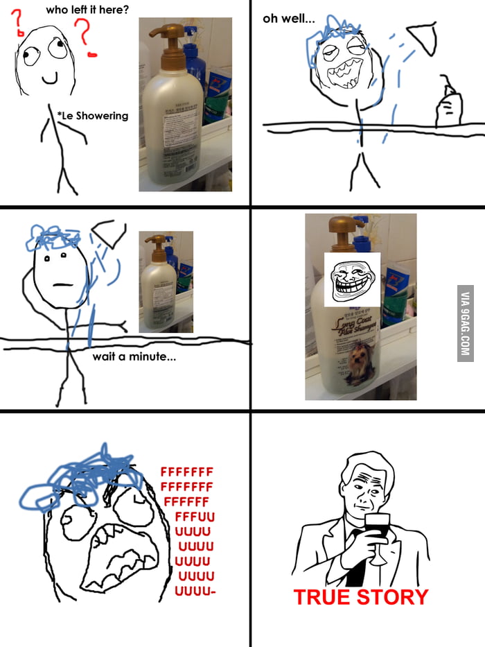 Bla bla bla aloe shampoo... - 9GAG