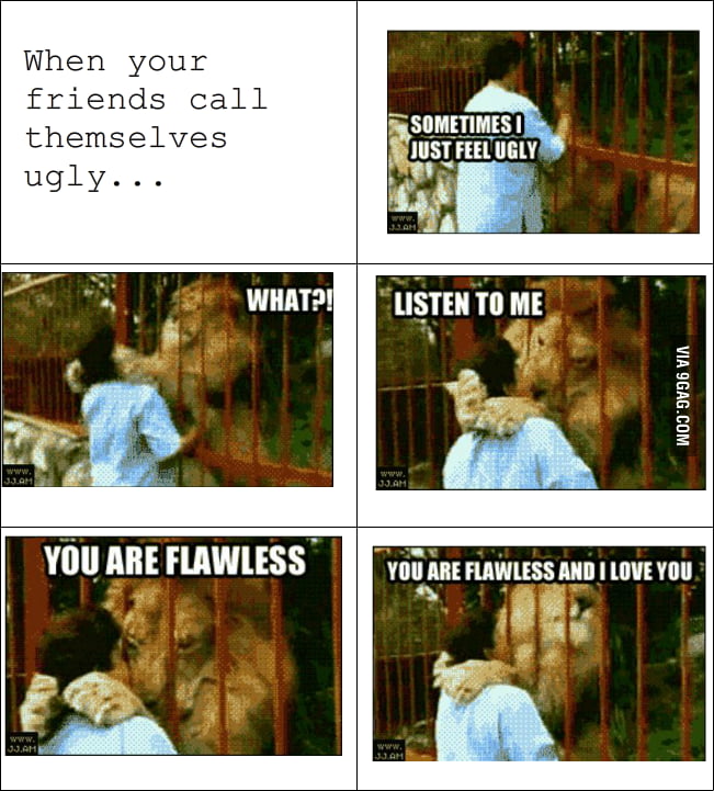 How I feel talking to my best friend - 9GAG
