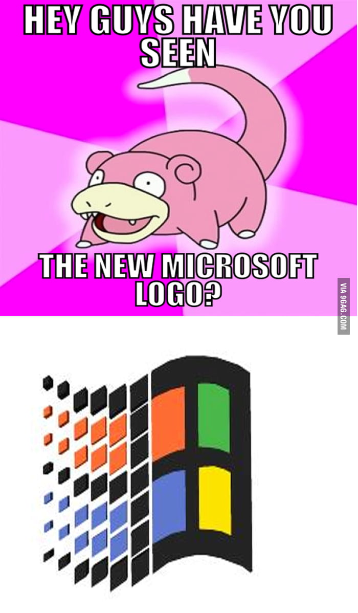 The New Microsoft Logo - 9GAG