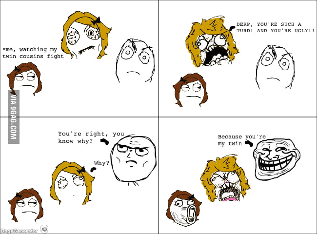 Twin Rage - 9GAG