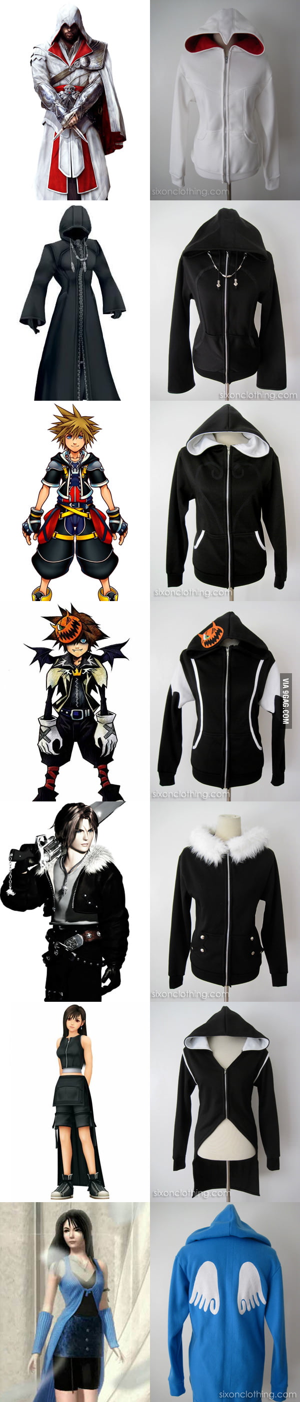 Cosplay Hoodies - 9GAG