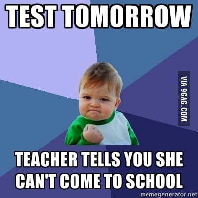 We come to school at 9 - 9GAG