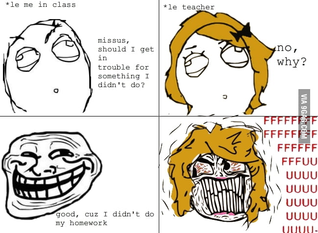 Student troll - 9GAG