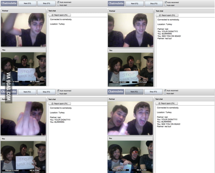 Chat Roulette Bust 9gag