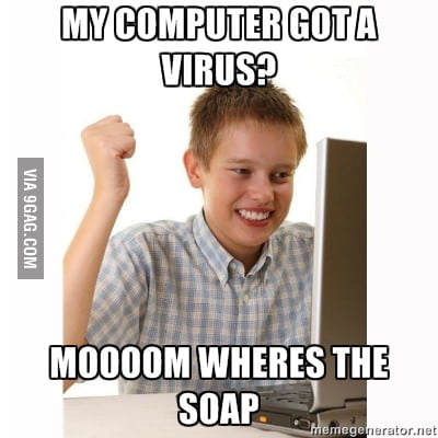 First day on computer kid thingy :) - 9GAG