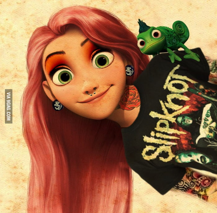 I like this version of Rapunzel better. 