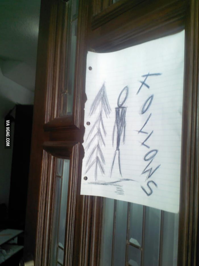 I M Watching T V Someone Knock My Door I Opened And Nobody 9gag