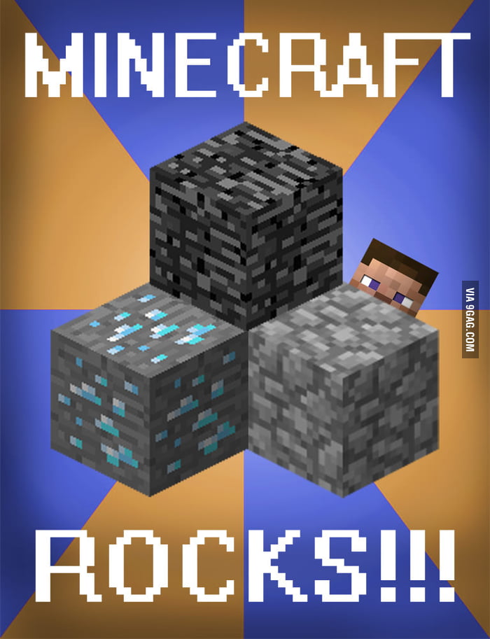 Minecraft Rocks!!! - 9GAG