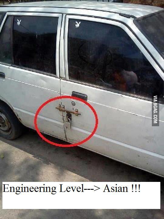 Engineering level = Asian ! - 9GAG