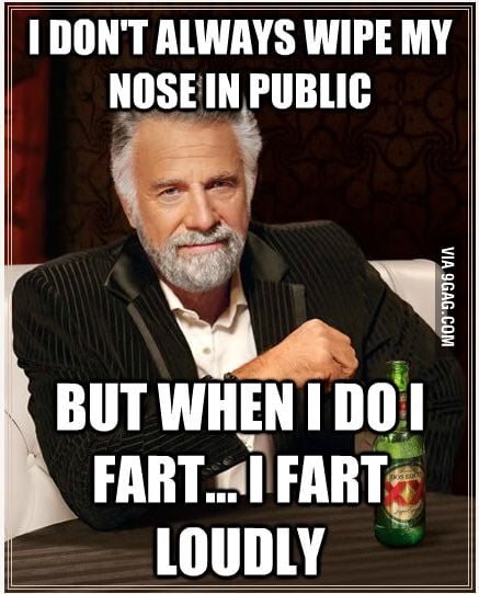 Farting my Nose - 9GAG