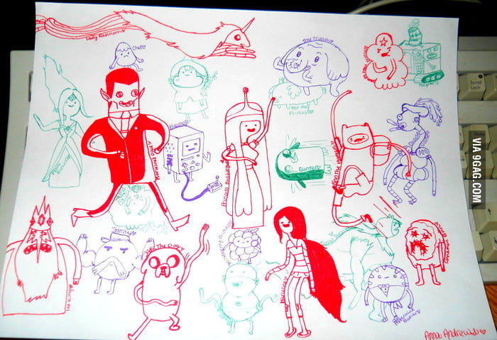 I drew this a while ago and forgot to post, hope you like it - 9GAG